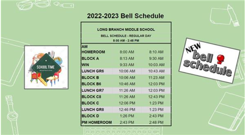 School Bell Schedule